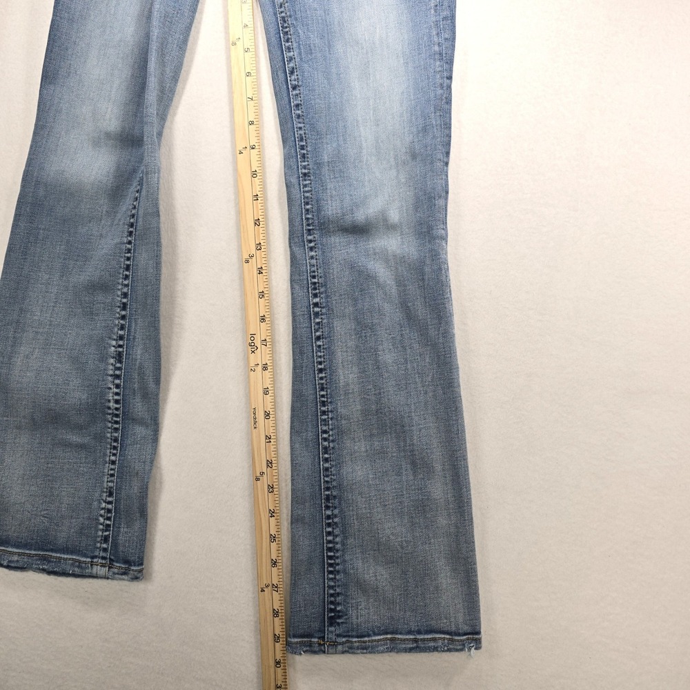 BKE Stella Slim Fit Bootcut Jeans Light Wash Low Rise 26x31.5 ABK6508R - Picture 7 of 14